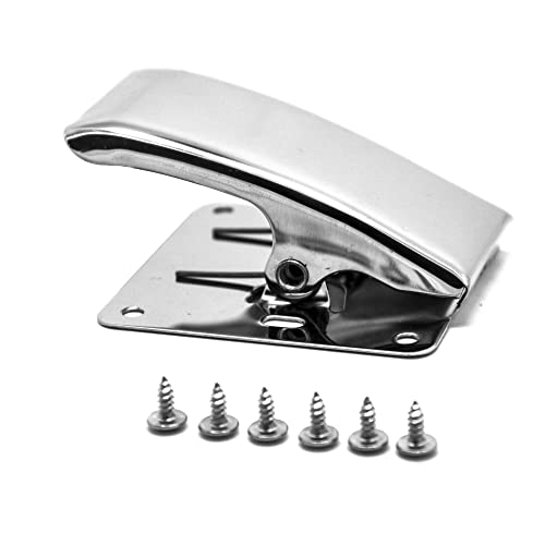 SAMSFX Fish Cleaning Board Tools Fillet Clamp w/Screws Deep-Jaw Fish Tail Clip Board for Scaling Table Bait (Fish Clamp) - color: Fish Clamp