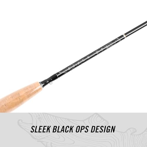 Element Black Ops Fly Rod & Nitrolite Preloaded Reel with Backing and Fly Line (Sold seperatly) - size: 9 ft