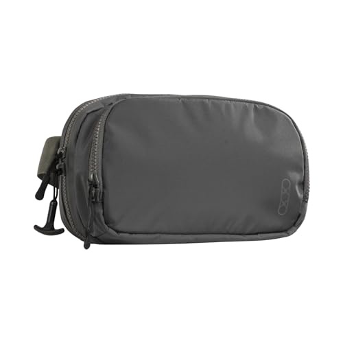Eberlestock Fade Flex - Concealed Carry Waist Bag - Tactical Men's Fanny Pack with Adjustable Waist Belt - 10” W x 6”H x 3” D - Steel - color: Steel, size: Standard