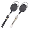 2PCS Fly Fishing Nipper – Multi-Function Knot Tying Tool, Line Clipper & Hook Eye Cleaner, 24" Retractor，Lightweight Fly Fishing Accessories