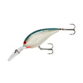 Norman Deep Little N Crankbait Bass - color: White/Green Fleck