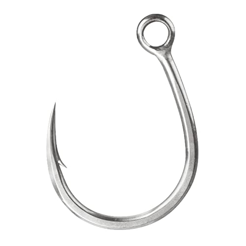 BKK LONEDIABLO Single Lure Hook | 5X | Saltwater Ultra-Antirust Coating | Hand Ground Point | Popping Trolling Stickbaits - size: 2/0#