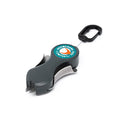 Boomerang Tool Company SNIP Fishing Line Cutters with Retractable Tether and Stainless Steel Blades that Cut Braid, Mono and Fluoro Lines Clean and Smooth! - style: Original Snip Grey