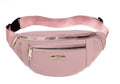 Fanny Packs Waist Pack for Women, Waterproof Waist Bag with Adjustable Strap for Travel Sports Running - color: cute pink