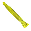 Dnyta Fish Measuring Board, 32in Foldable Portable Double-Sided Fish Ruler, Precise Measurement for Fishs and Crabs, Yellow