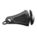 LINE CUTTERZ Patented Ceramic Blade Zipper Pull Quick Braided Fishing Line Cutter - Fishing Equipment - Upgrade Your Fishing Gear Now - color: Black
