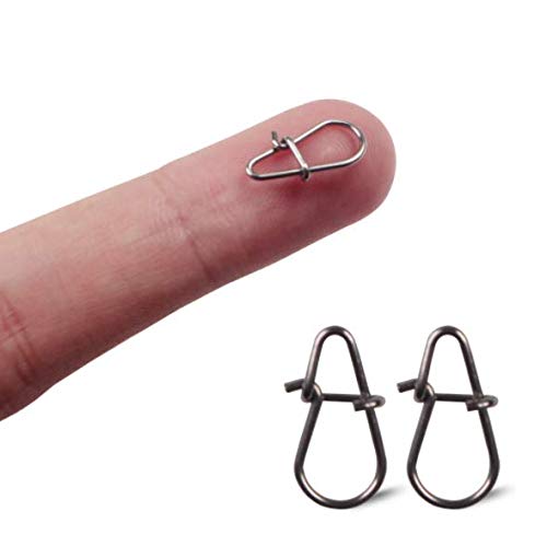 100pcs/pack Fishing Nice Snaps Power Clips Fast Snaps Fishing Speed Clips 25LB 30LB 40LB - size: 100pcs-30LB