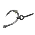 30 Pcs Carp Fishing Ronnie Rig Hook Bait Stoppers and Screws Terminal Tackle Set for Easy Bait Connection Carp Fishing Accessories Equipment Kit