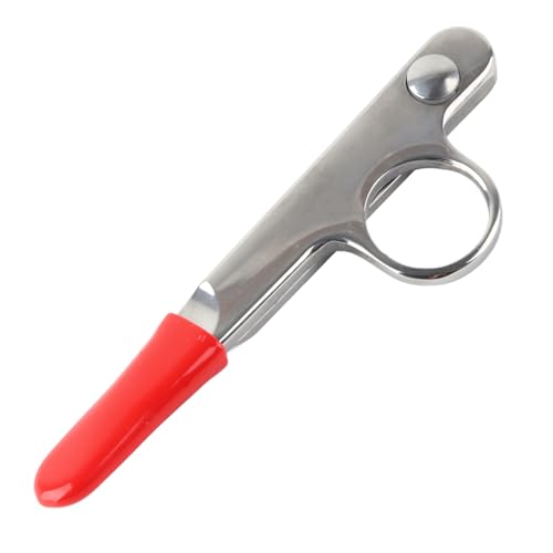1-Pack Thread Nipper, Stainless Steel, Ergonomic, Portable, Thread Cutter for Sewing and Fabric Cutting