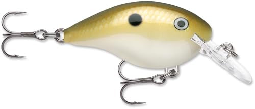 Rapala Ike's Custom Ink DT (Dives-to) Series Crankbait - color: Lemon Shad, size: Body Length: 2"