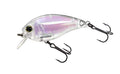 Yo-Zuri 3DB Crank 1.5 Squarebill, Floating, 2-3/8 Inch, 60mm - color: Clear