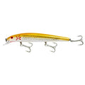Bomber Lures Long A Slender Minnow Jerbait Fishing Lure - color: Pearl/Yellow, style: Heavy Duty Long a Slender Minnow Jerbait Fishing Lure
