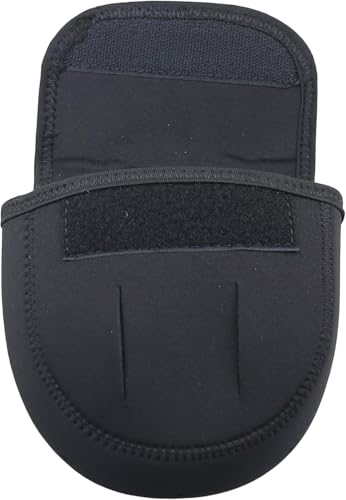 MIZUGIWA Spinning Reels Cover Case Bag Pouch Glove Fits 200 500 1000 2000 3000 4000 5000 6000 Series - style: L(4000 5000 6000)-3pcs