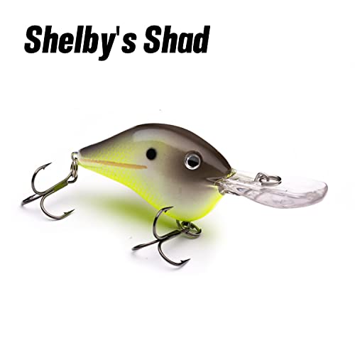 Vexan PHAT BOY Crankbait Lures - color: Kit 2, size: 4 pack - 8' Depth