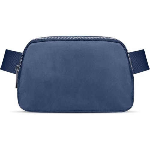 JSJ Mini Fanny Pack for Women & Men,Valentines Day Gifts for Girls Teens Kids Daughter Sister Her,Trendy Stuff Crossbody Bags Cute Everywhere Belt Bags. (Blue) - color: Blue