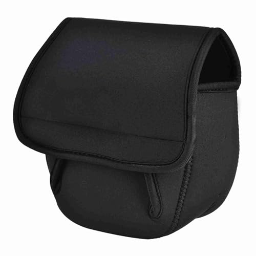 2 Sizes Leo Spinning Reel Cover, Baitcasting Trolling Fishing Reel Pouch Bag, Fishing Spinning Reel Cover Pouch for Outdoor Use - size: Large