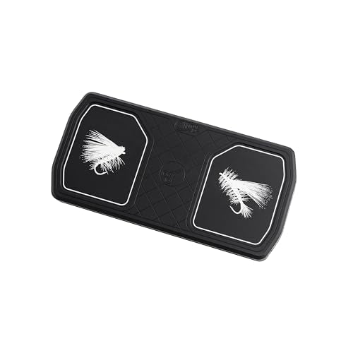 Cling Fishing Products Mag Grab Delta Fishing Magnet - Magnetic Holder and Organizer for Fishing Tools, Pliers, Hooks, Tackle - Used for Boats, Cars, Trucks, Bags, Gear Boxes - color: Black, size: Dry Fly