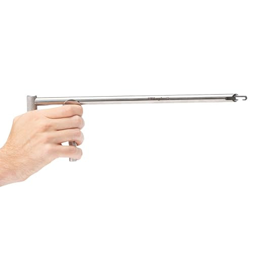 Classic Dehooker – 13.5" Stainless Steel Fish Hook Remover Tool for Saltwater & Freshwater – Heavy-Duty Fishing Extractor with Non-Slip Grip