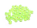 Harmony Fishing - Holographic Beads for Fishing Rigs, Baits & Lures (50 Pack) - style: Chartreuse, 6mm (50 Pack)