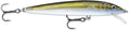 Rapala Husky Jerk Jerkbait – Suspending Hard Bait | Bass Walleye and Pike Fishing Lure, Twitch and Pause Action - color: Olive Ghost, size: Body Length: 4"
