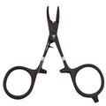 Dr. Slick Scissor Clamp, 4", Black, Curved, 1/2 - color: Black Curved, size: 4 in