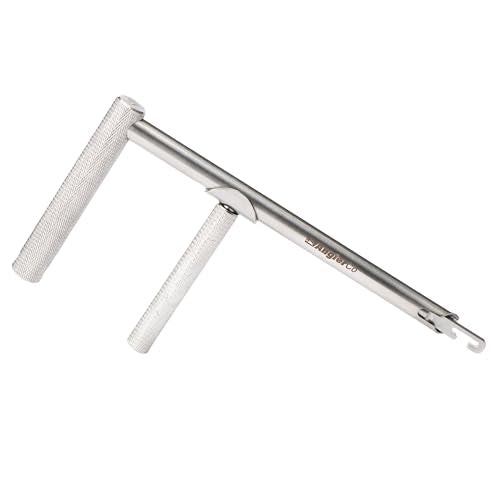 Classic Dehooker, 8.5" Stainless Steel Fish Hook Remover Tool for Saltwater & Freshwater, Pistol-Grip Fishing Hook Extractor, Durable Hook Out Device