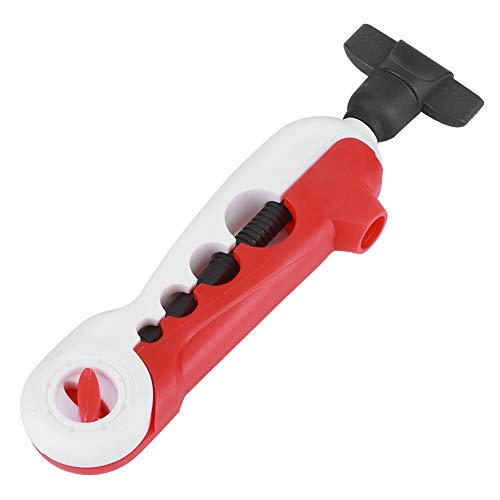 RiToEasysports Fishing Line Spooler Reel Winder,Mini Fishing Line Winding Spool for Varying Spool Sizes - color: white red