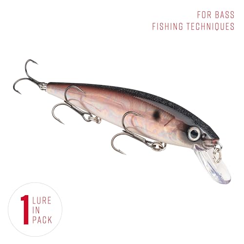 Strike King KVD Jerkbait 3 Hook - color: Pro Black, size: 4.75 inch (Pack of 1)