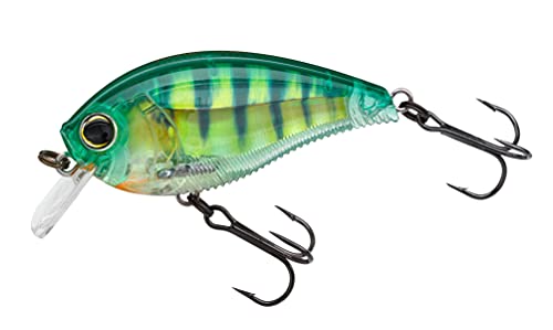 Yo-Zuri 3DB Crank 1.5 Squarebill, Floating, 2-3/8 Inch, 60mm - color: Real Perch