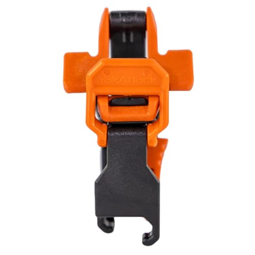 YakAttack FlipGrip Tool Holder – Spare Single Pack | Fits Fishing Rods, Paddles & ParkNPole | Three-Position Locking Design | Compatible with ClickTrac Rail System | Made in USA
