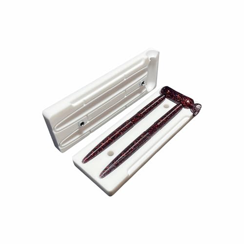 Fishing Lure Molds – Soft Plastic Lure Making Kit, Injection Molds for Soft Plastics, Worm/Paddle Tail/Shrimp DIY Bass Lure Mold - size: 4”