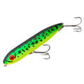 Heddon Zara Spook Topwater Fishing Lure - Legendary Walk-The-Dog Lure - color: Fluorescent Green Crawdad, style: Zara Spook (3/4 Oz)