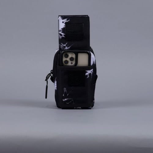 Tactical EDC Pouch Attachment Bag - color: Black Lightning
