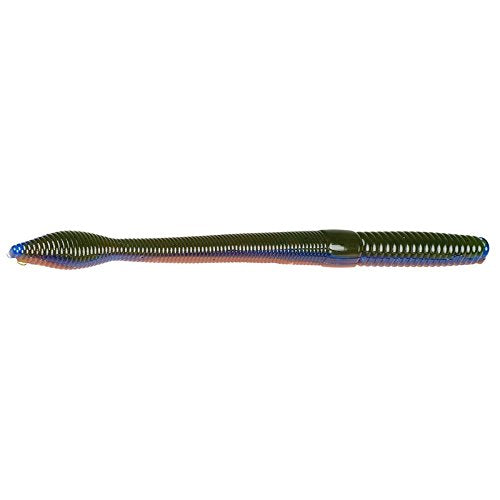 Strike King Bull Worm - color: Magic, size: 8"