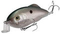 Strike King Hybrid Hunter Jr Crankbait Fishing Lure, 1/2 oz, Reflective 3D Eyes - color: Green Gizzard Shad, size: 1/2 oz (Pack of 1)