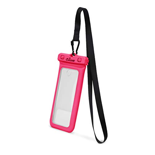 CaliCase XL Waterproof Floating Case - color: Pink