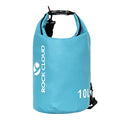 ROCK CLOUD Dry Bag Waterproof 10L Dry Sack for Kayaking Rafting Boating Beach Surfing Swimming Canoe Camping Hiking Fishing Ski, Lake Blue - color: Lake Blue, size: 10L