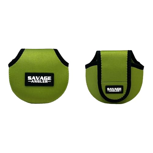 Neoprene Baitcast Reel Cover, Fishing Reel Protector, Fishing Reel Cover, Baitcaster Case, Low Profile Baitcaster Case, Casting Reel Covers, 50 100 200 Series Baistcasters (1, Green) - color: Green