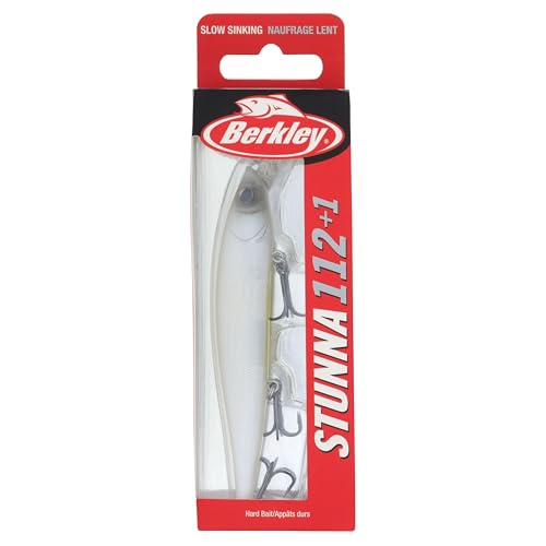 Berkley Stunna Fishing Hard Bait - color: French Pearl OB, size: 112+1mm - 1/2 oz