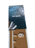 Next Level Inc. | Fish Ruler | SeaDek | 36 inch Fish Measurement Tool | Perfect for Boats and Kayaks | Mocha/White - color: Mocha/White