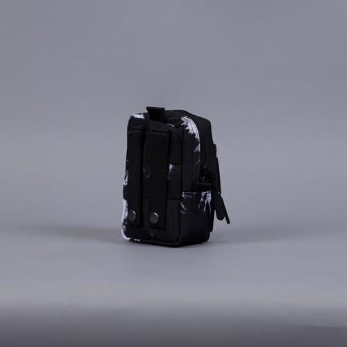 Tactical EDC Pouch Attachment Bag - color: Black Lightning