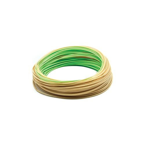 Scientific Anglers Mastery MPX Fly Line Taper, Smooth Casting, Durable Coating, Floating Line for Freshwater Rods - color: Buckskin/Optic Green, size: WF-3-F