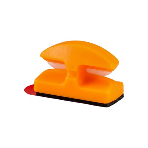 LINE CUTTERZ Rust-Free Patented Ceramic Blade Mountable Quick Fishing Line Cutter - color: Blaze Orange