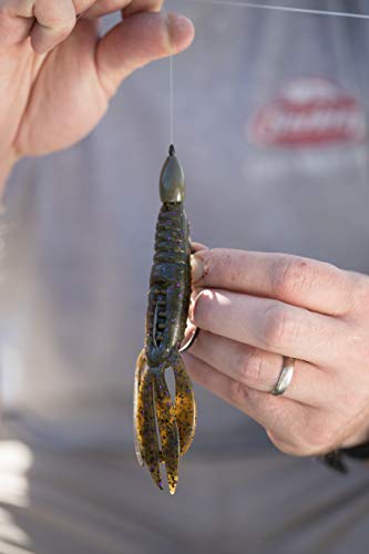 Berkley PowerBait Pit Boss Fishing Soft Bait - color: Summer Craw, size: 4" (8 Count)