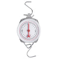 Mechanical Hanging Scales 110lbs/50kg, High Accuracy Spring Dial Weight Scale for Kitchen Fishing Hunting Farms - color: B1:110 pounds/50kg-Gray
