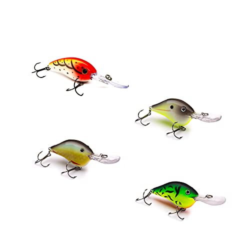 Vexan PHAT BOY Crankbait Lures - color: Kit 2, size: 4 pack - 8' Depth