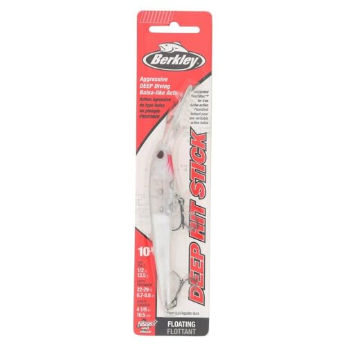 Berkley Berkley Deep Hit Stick - color: Flashy Pearl, size: 4 1/4in - 1/2 oz