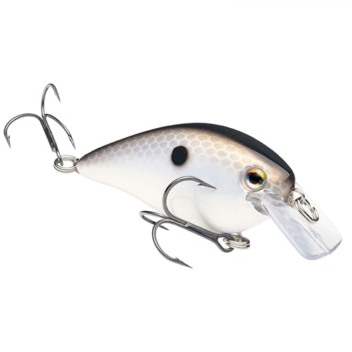 Strike King KVD 1.5 Hard Knock Fishing Lure, 3/8 oz, 3D Lifelike Eyes - color: 511 - Gizzard Shad, size: 1.5-Ounce