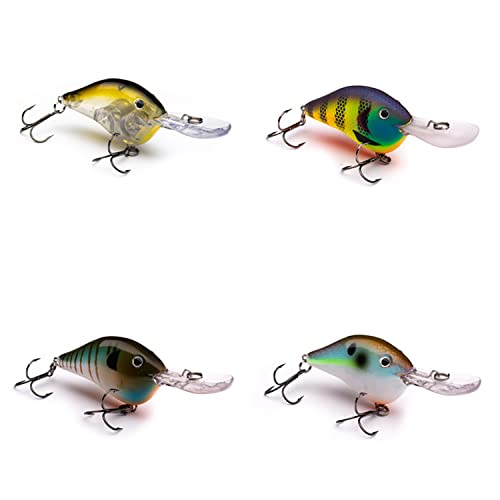 Vexan PHAT BOY Crankbait Lures - color: Kit 3, size: 4 pack - 8' Depth