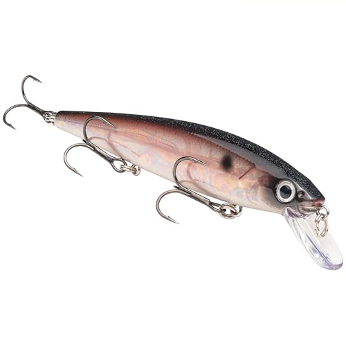 Strike King KVD Jerkbait 3 Hook - color: Pro Black, size: 4.75 inch (Pack of 1)